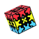 新款奇艺齿轮魔方 3x3x3 齿轮魔方 3x3 金字塔圆柱体球体速拧魔方 儿童益智玩具 礼物玩具