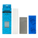 XCMAN Ski Snowboard Ptex Drip Candle Base Repair sticker PTEX Kit / 5pcs Ptex / Metal Scraper / Sanding Sponge