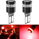 2pcs T10 W5W led Canbus Bulbs 168 194 no error led Parking lights Interior Dome Lights 24SMD 3014 White 12V for Audi BMW Benz