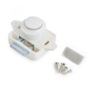 NAIERDI 10PCS Camper Car Push Lock Diameter RV Caravan Boat Motor Home Cabinet Drawer Latch Button Locks Furniture Hardware