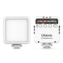 Ulanzi Mini Portable LED Video Light Triple Cold Shoe Rechargeable Vlog Fill Light Photography Lighting Tripod Kit CRI95+