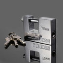 Stainless Steel Burglar Padlock Security Safety Lock Antique Horizontal Opening 40mm/50mm/60mm/70mm High quality and durable