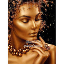 Huacan New Arrival Diamond Painting Full Square Woman 5D DIY Diamond Embroidery Mosaic Portrait Decorations Home