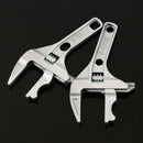 6-68mm Bathroom Wrench Large Open Mini Adjustable Short Handle Shank Aluminum Alloy Universal Spanner Water Pipe Repair Tool