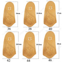 WINRUOCEN Full/Half Insoles Leather Premium Orthopedic Arch Support For Flat Feet Foot Massage men women O/X Leg Half Care Pads