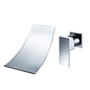 Chrome Black Gold Natural Waterfall Water Faucet Washbasin Sink Mixer Wash Basin Faucet Bathroom Faucet In Wall Installation