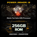 Ulefone Power Armor 13 13200mAh 坚固型手机 256GB 安卓12 防水智能手机 6.81” 2.4G/5G 无线局域网移动电话 NFC 全球版
