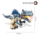 Brutal Raptor Building Jurassic Blocks World 2 MINI Dinosaur Figures Bricks Dino Toys For Children Dinosaurios Christmas