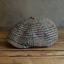 Autumn Winter Men's Newsboy Hat Wool Blend Male Beret Men And Women England Gatsby Retro Hat Driver Flat Cap