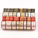 gold foil Ribbons Trim Lace DIY Sewing Garments Bow Craft DIY Headwear Wrapping Wedding Christmas Cake Decoration cp2425