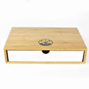 2025 New Bamboo Hotel Toiletries Storage Organizer Pull-out Hotel Room Tooth Set Storage Box