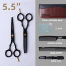 Brainbow 5.5' /6.0' Professional Hair Scissors Japan Hairdressing Barber Scissors Thinning Cutting Shears Haircut Hair Style