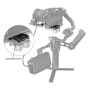 SmallRig Manfrotto Quick Release Plate for DJI RS3 /RS3 Pro/RS 2/RSC 2/RS 4/RS 4Pro/Ronin-S Gimbal with 1/4 Threaded Hole -3158B