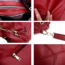 Women Soft Leather Handbags Women Messenger Bags Designer Crossbody Bag Women Top-handle Bags Tote Shoulder Bags Bolsos mujer