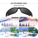 POLARSNOW 偏光太阳镜 品牌设计师 男女运动户外旅行眼镜 墨镜 防反光 UV400
