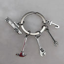 Mechanical Keychain Dad Father Initial Keychain Father's Day Gift Letter A-Z Truck Keychain Truck Key Ring Car Truck Lover Gift