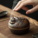 复古华丽野兽香炉 龙香座 香炉 檀香炉 家居装饰摆件 工艺品
