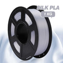 SUNLU SILK PLA 3D Filament 1.75MM 1KG Close To SILK Texture Effect No Bubble Eco-Friendly Biodegradable Odorless Low Shrinkage