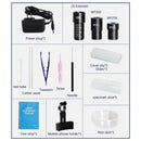 Zoom 2000x Biological HD Microscope +13PCS Accessories+ electronic eyepiece monocular Student  laboratory Lab education LED USB