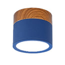 LED Down Light  7W 15W Macaroon Aluminum Ceiling  Nordic Wood Grain Spotlight Indoor Lobby Living Room bedroom