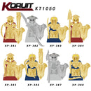 Classic Medieval Movie Elves Dwarf Warrior Iron Foot Dane leader of the Dwarfs Building Blocks LOTR Figures Toys For Children