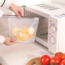 Silicone Bags Reusable Silicone Food Bag Airtight Seal Food Preservation Bag Food Grade for Vegetable, Liquid, Snack, Meat