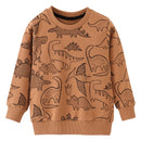 Boys Clothing Cotton Sweatshirts for Autumn Winter Tops Children Hoody Shirts Cartoon Printed Kids Sport Sweaters Boys Girl