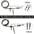 Carp Fishing Equipment Hair Rig Quick Change Swivels For Fishing Accessories Carp Tubing Anti Tangle Sleeve Carp Tackle Set