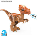 Brutal Raptor Building Jurassic Blocks World 2 MINI Dinosaur Figures Bricks Dino Toys For Children Dinosaurios Christmas