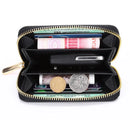 New Arrivals Monogrammed Initial Letters Genuine Saffiano Leather Wallet Zipper Luxury Men Women Short Purse Bifold t Coin Purse