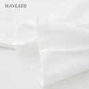 WAVLATII Women New Cotton T shirts Female Soft White Black Tees Lady Plus Size Basic Tops for Summer WT2102