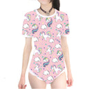 ABDL PVC 连体衣 纸尿裤爱好者 成人宝宝连身衣 伪娘按扣开裆连体裤 睡衣
