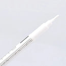 Eyebrow skin marker pen white surgical accessory with measuring ruler and microblading positioning