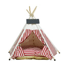 The Nomad's Nook | Portable Teepee Pet Retreat for Cats & Small Dogs