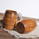 Wooden Cocktail Glass Big Cups for Beer Tea Coffee Milk Water Cup Handmade Wood Cups Juice Water Mug Kitchen Bar Drinkware