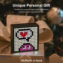 Divoom Timebox Evo 蓝牙便携式音箱，带时钟闹钟可编程LED显示屏，用于像素艺术创作，独特礼物