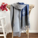 New 2022 Luxury Cashmere Scarf Winter Women Pashmina Shawls Warm Blanket Wraps Female Foulard Bandana Brand Thick Scarves Hijab