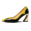 The Sienna | Hand-Finished Genuine Leather Court Heel — Italian Spring Collection