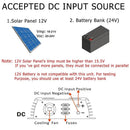 Y&H 600W 并网太阳能逆变器 MPPT 纯正弦波 微型逆变器 24V 36V 电池 11-32V 光伏输入 交流120V/220V 太阳能电池板 家用系统