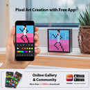 Divoom Timebox Evo 蓝牙便携式音箱，带时钟闹钟可编程LED显示屏，用于像素艺术创作，独特礼物