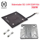 Hot bed heating cotton fuse kit 110V/220V 3D printer Artillery Sidewinder SW-X2 and Genius Pro, integrated molding,