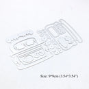 KSCRAFT Easter Bunny Truck Metal Cutting Dies Stencils for DIY Scrapbooking Decorative Embossing DIY Paper Cards
