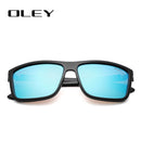 OLEY Polarized Men Sunglasses brand designer Retro Square Sun Glasses Accessories Unisex driving goggles oculos de sol Y6625
