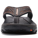 YEINSHAARS Summer Sandals Male Beach Shoes Leather Sandals Leisure Flip flop Men Beach Sandals Man Fashion Casual Slippers