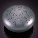 Brand 12 Inch Drum 13 Tone Steel Tongue Drum  With Padded Drum Bag And A Pair Of Mallets  huedrum Yoga Meditation