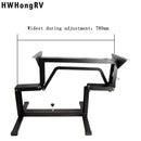 Black Folding Table Leg/Bed Base for RV, camper dining table base, suitable for caravan yacht and various outdoor activities