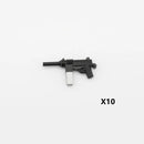 WW2 Military Weapon Building Blocks US Army Figures Guns Two-color Printing M1 Rifle M1A1 Submachine Gun Accessories Toys C270