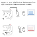 LoraTap Tuya Smart Life Garage Door Sensors Opener Controller WiFi Switch Alexa Opening Home Remote Control Contact Voice Portal