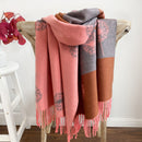 New 2022 Luxury Cashmere Scarf Winter Women Pashmina Shawls Warm Blanket Wraps Female Foulard Bandana Brand Thick Scarves Hijab