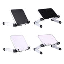 Foldable Reading Book Holder Bookcase Stand for Cookbook PC 360 Degree Adjustable Support Desk Organizer